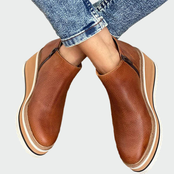 Pantofi din piele Inkas