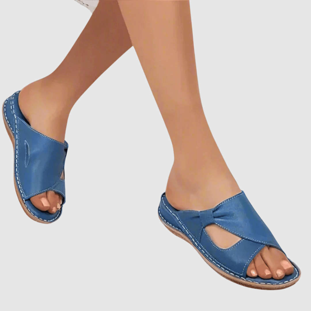 Gaelle - Sandale din piele confortabile