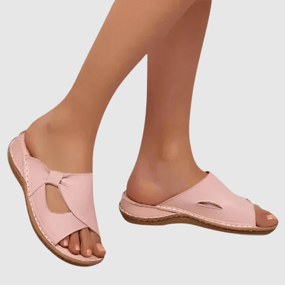Gaelle - Sandale din piele confortabile
