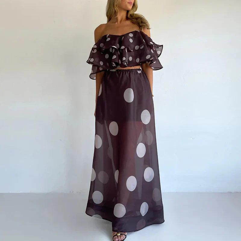 Set Isla Sheer cu Puncte