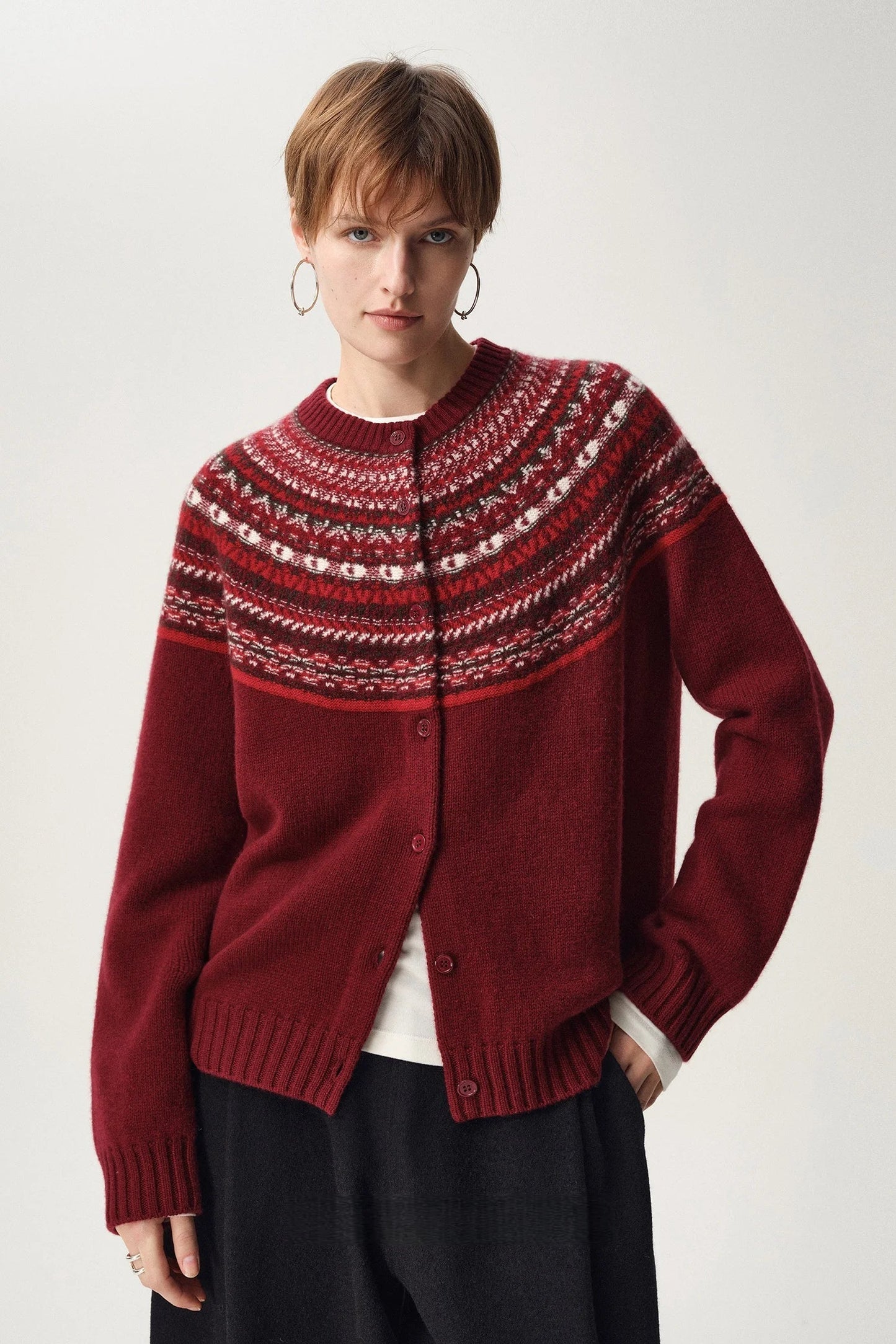 Cardigan Sigrid Fair Isle