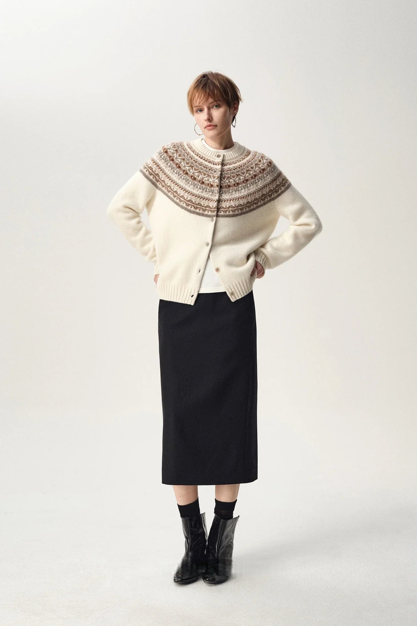 Cardigan Sigrid Fair Isle