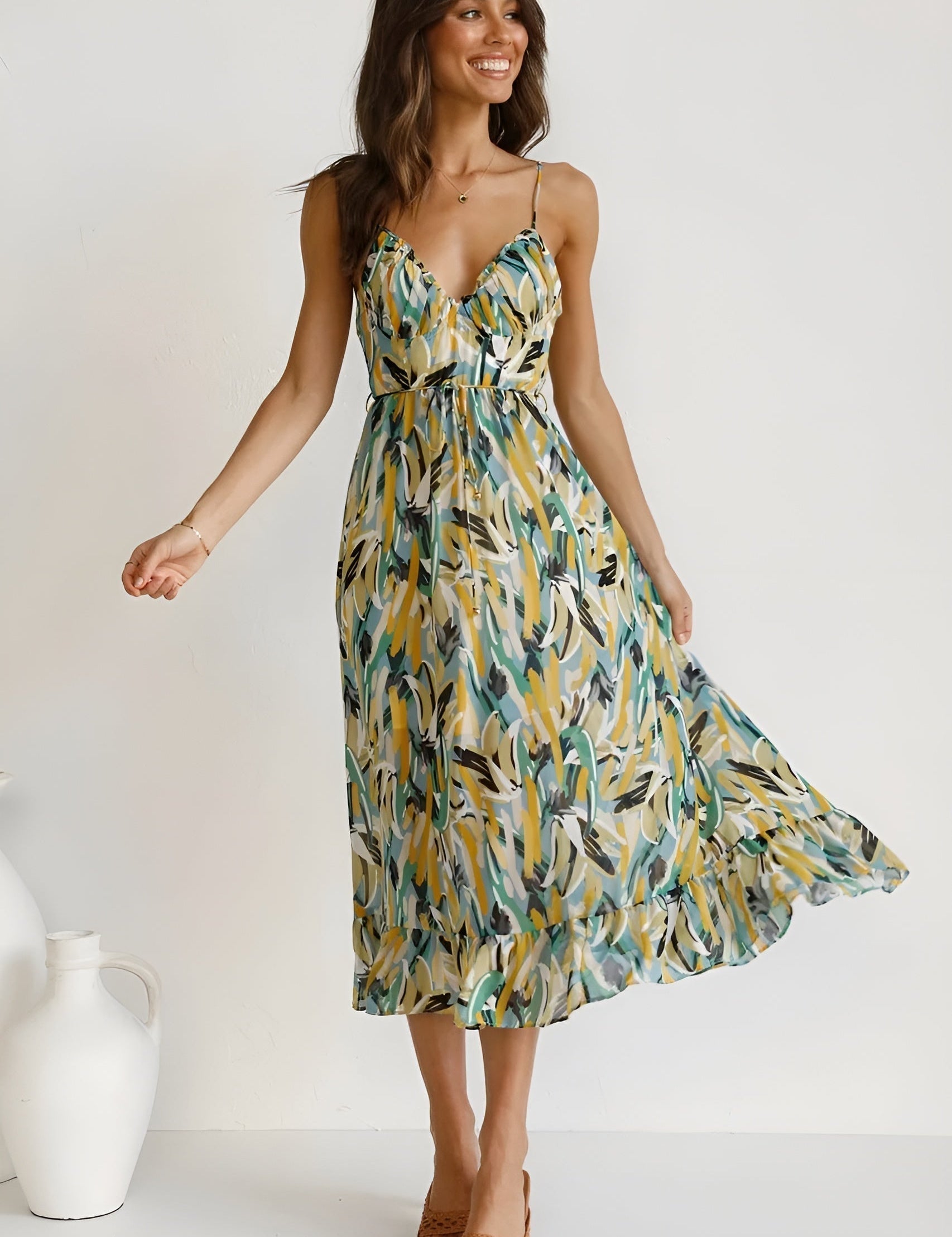 Evelina | Rochie elegantă și colorată