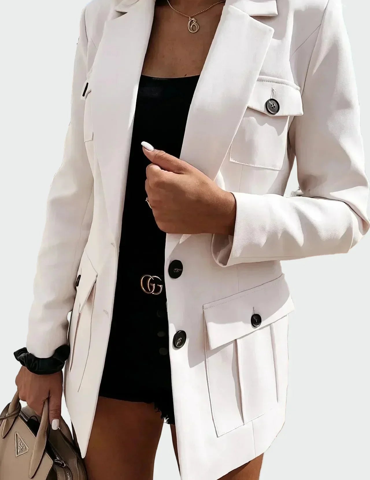 Sacou cu croi elegant
