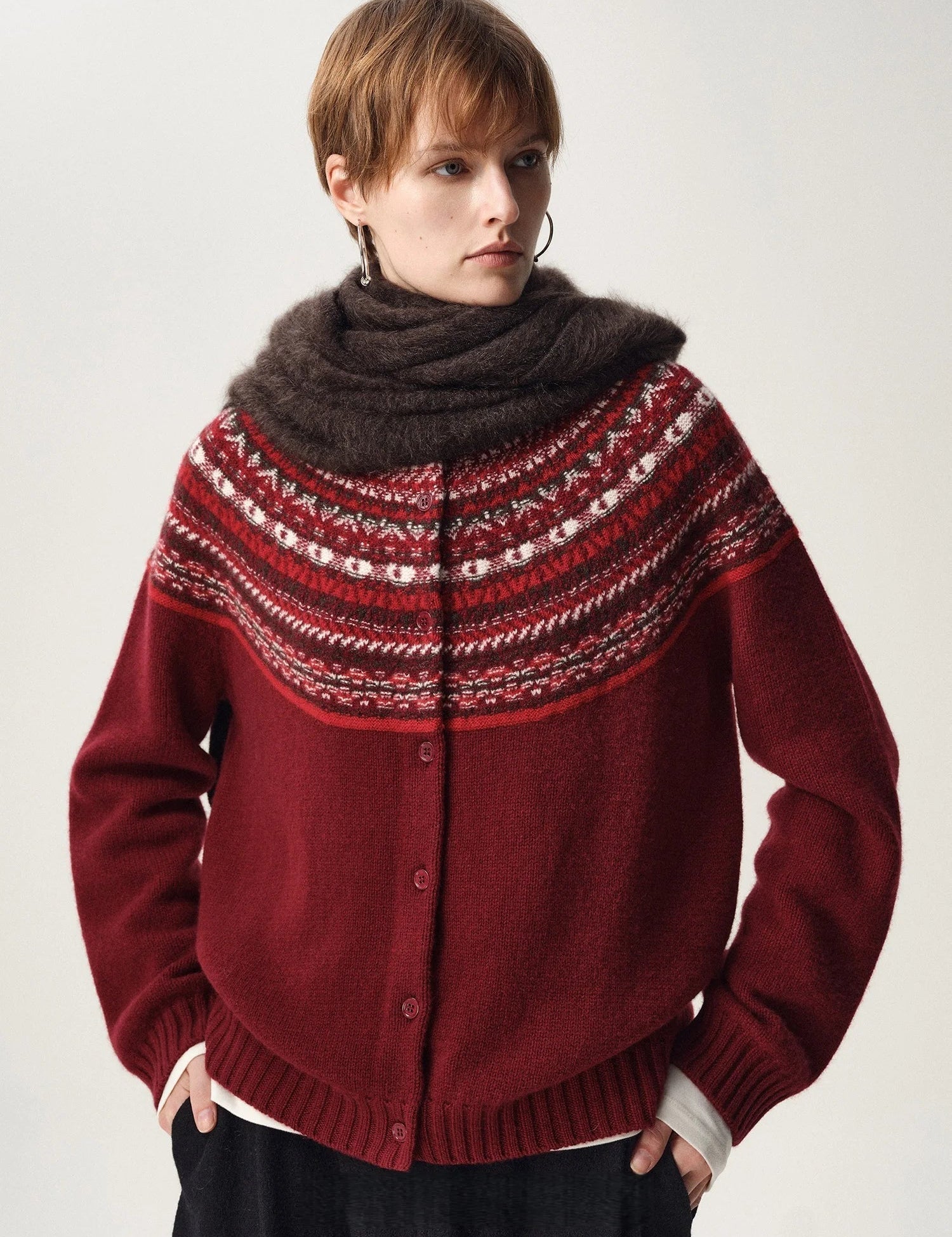 Cardigan Sigrid Fair Isle