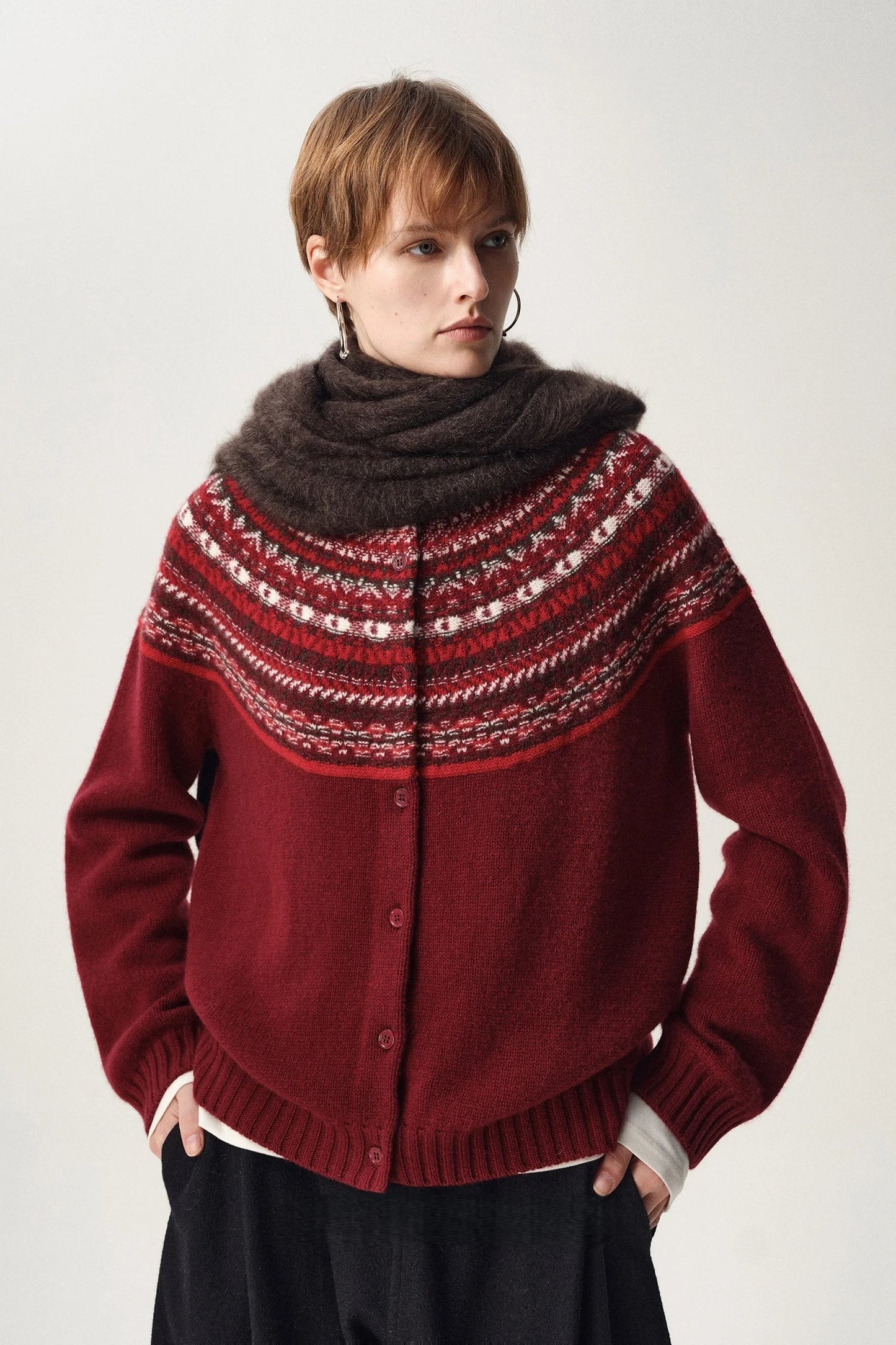Cardigan Sigrid Fair Isle