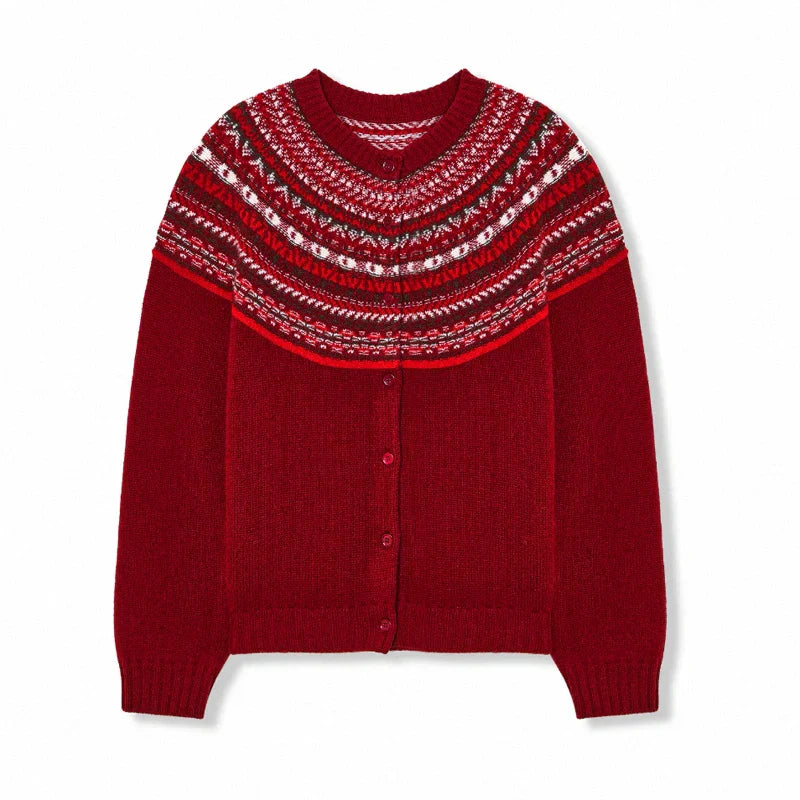 Cardigan Sigrid Fair Isle