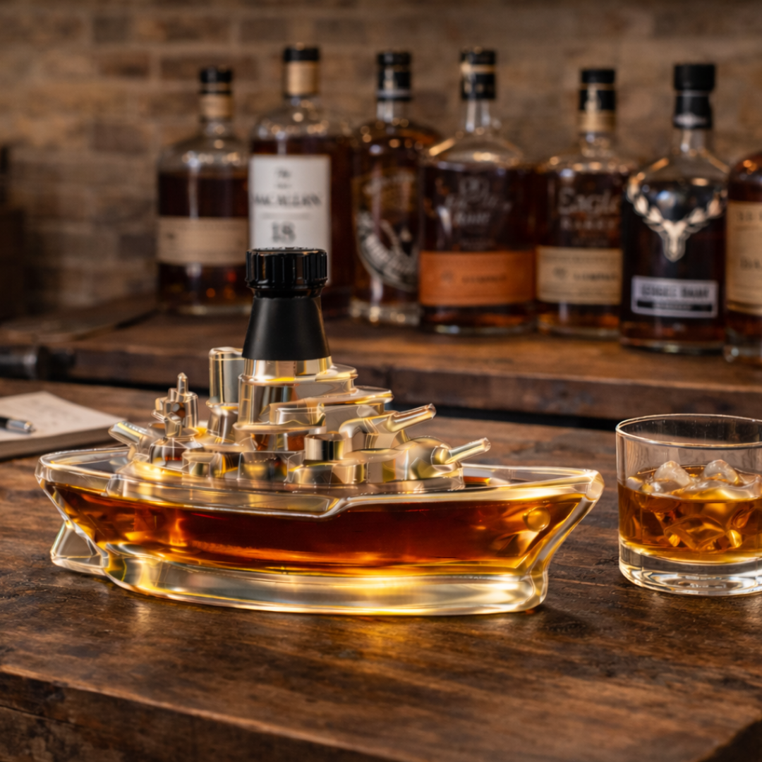 Sticlă de whisky - Ediția Maritimă