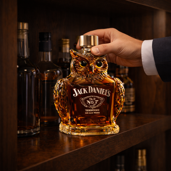 Sticlă de whisky - Editie Vidră