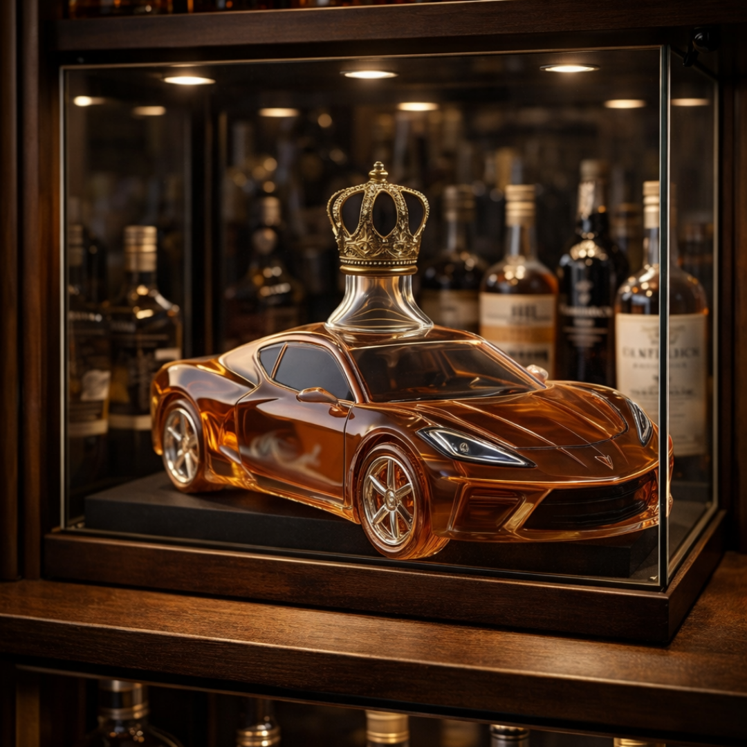 Whisky Sticlă - Ediția Corvette