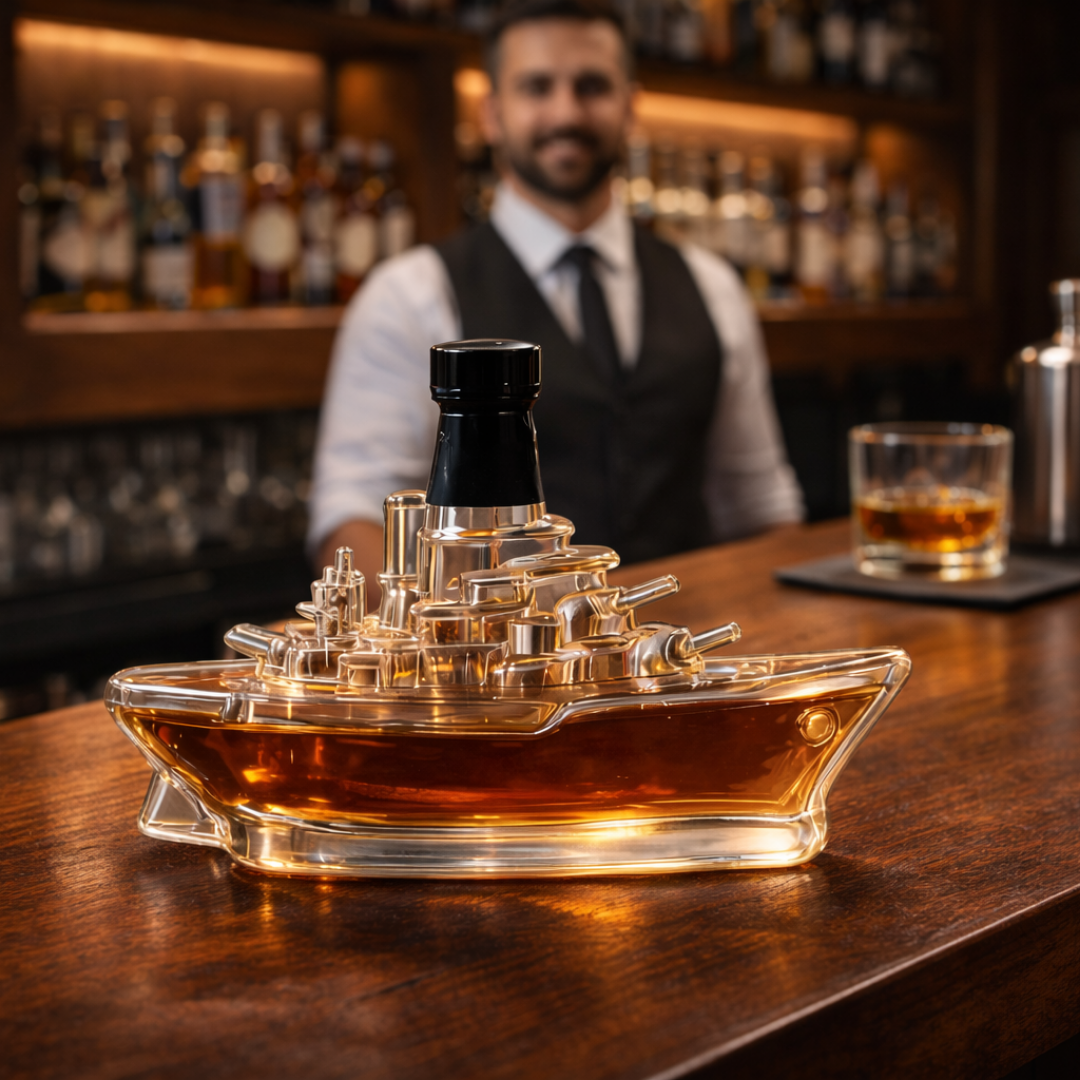 Sticlă de whisky - Ediția Maritimă