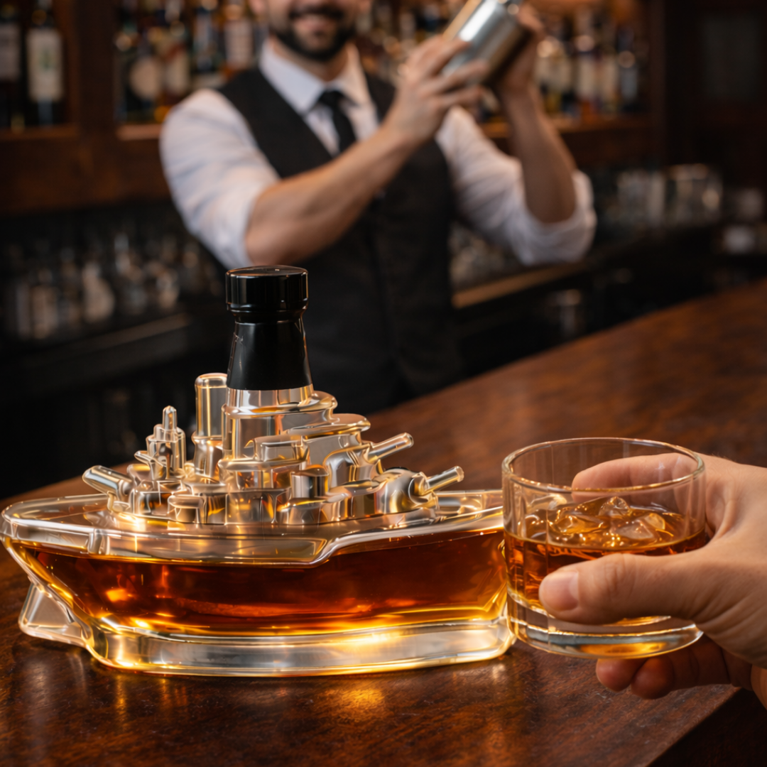 Sticlă de whisky - Ediția Maritimă