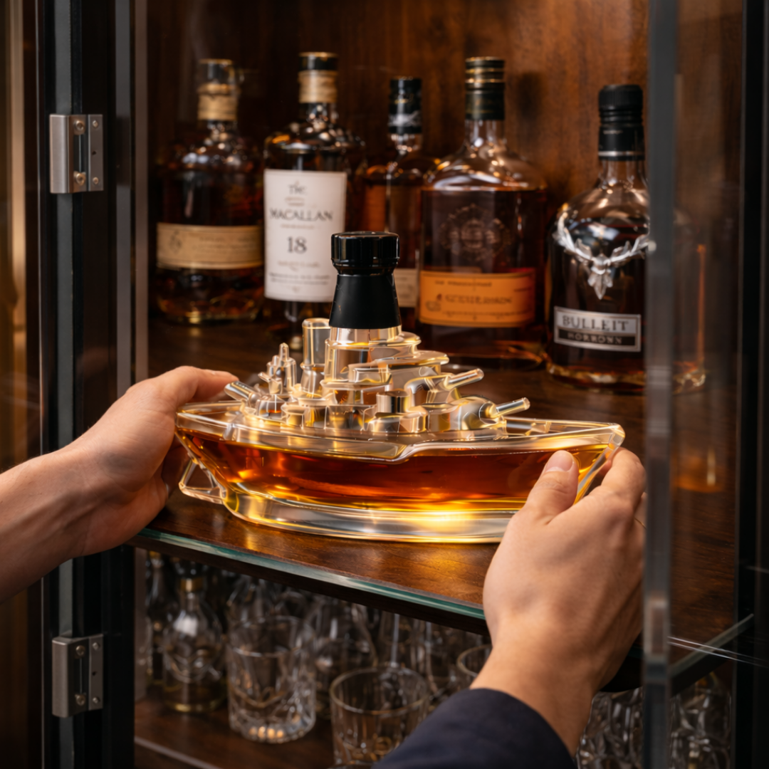Sticlă de whisky - Ediția Maritimă