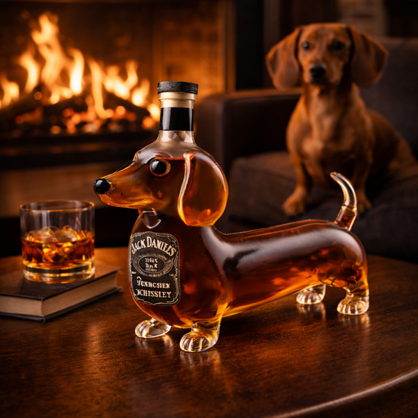 Jack Daniel's Whisky Sticlă - Ediția Dachshund