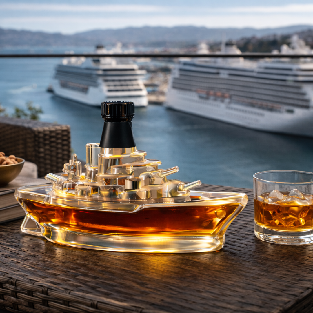 Sticlă de whisky - Ediția Maritimă