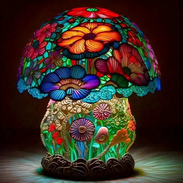 Lampă ciupercă înghețată