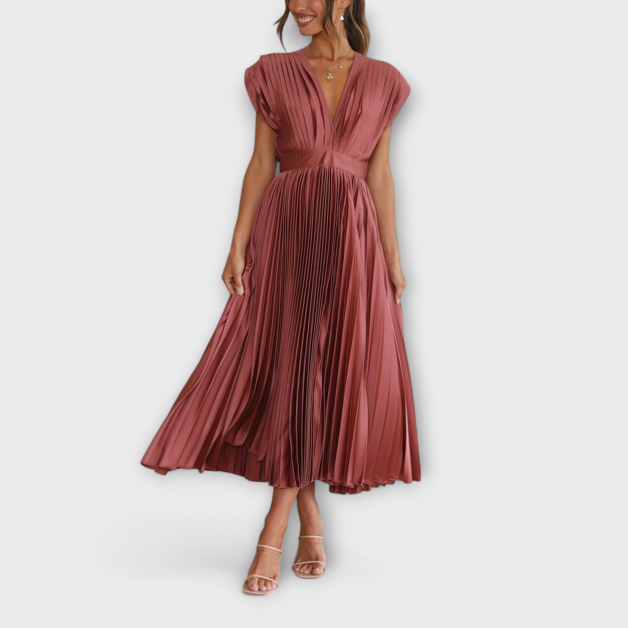Rochie Plisată Stilată
