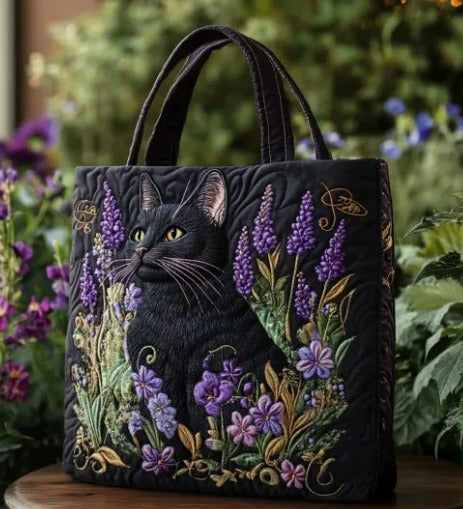 Pisica Neagră 3 | Geantă Tote din Material Oxford