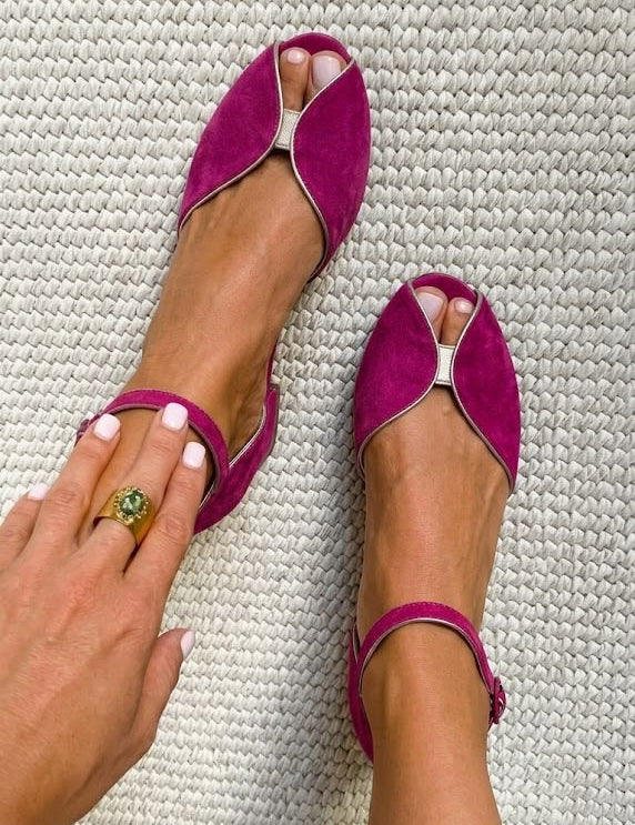 Olivia | Sandale Verde Salvie Elegante