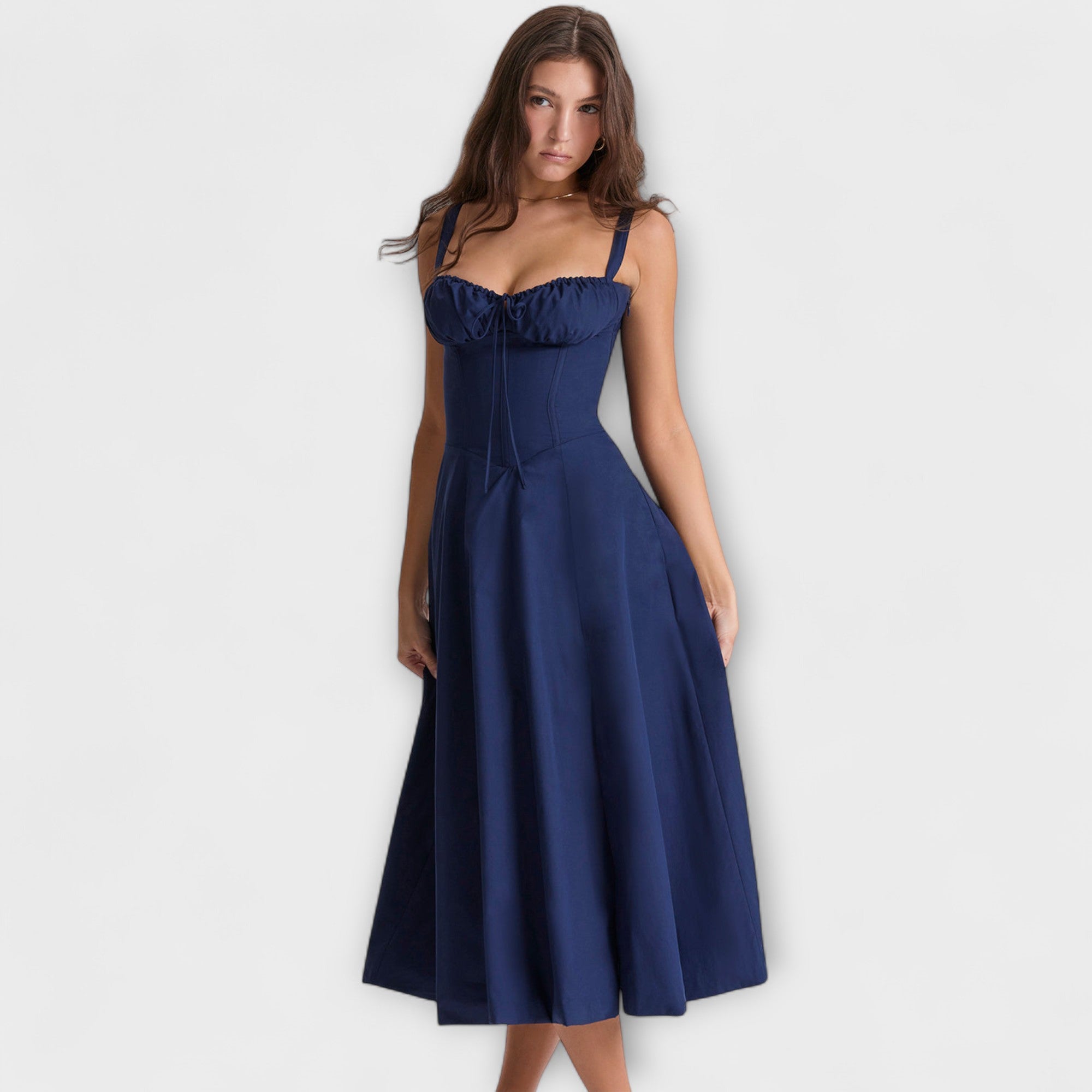 Rochie personalizată cu imprimeu floral modern de primăvară