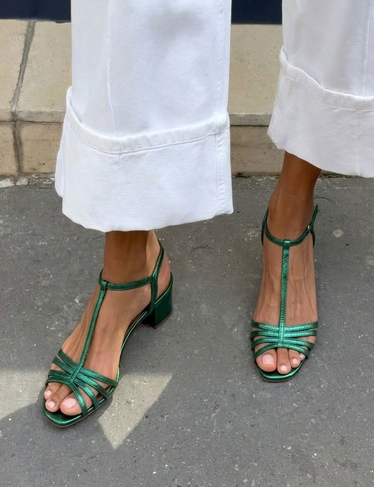 Allegra | Sandale Aurii Eleganță Zilnică