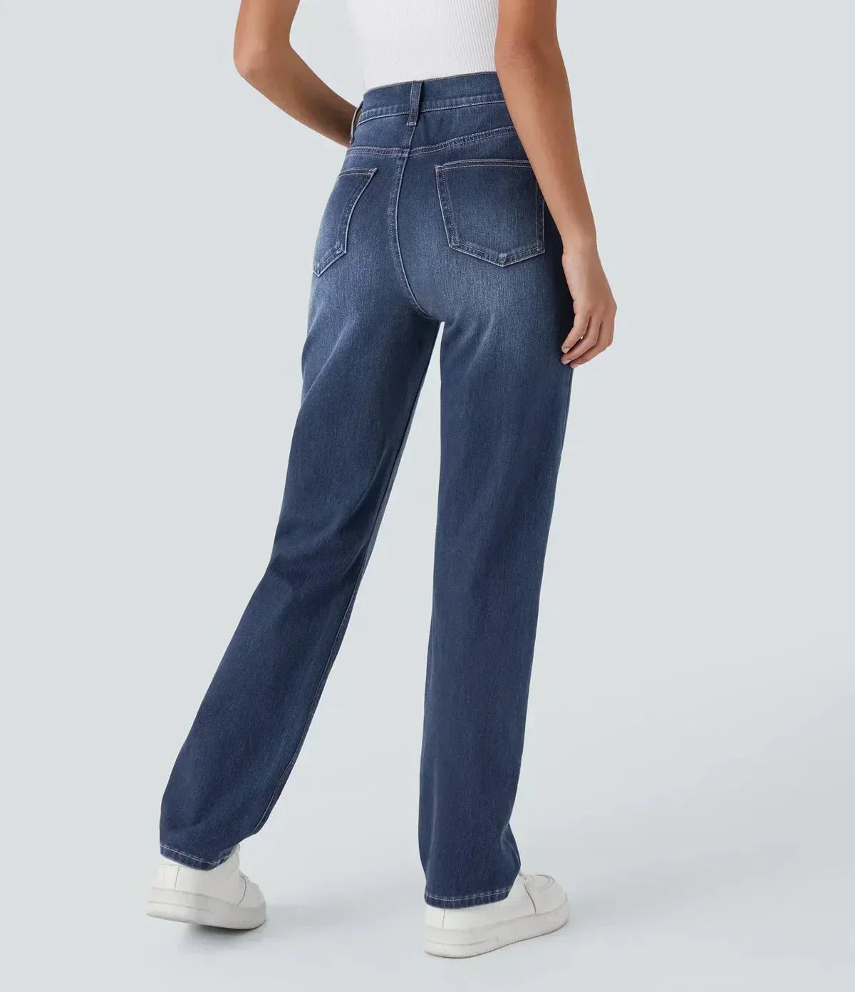 Karolína Elegant Pantaloni Elastici cu Talie Înaltă Confortabili