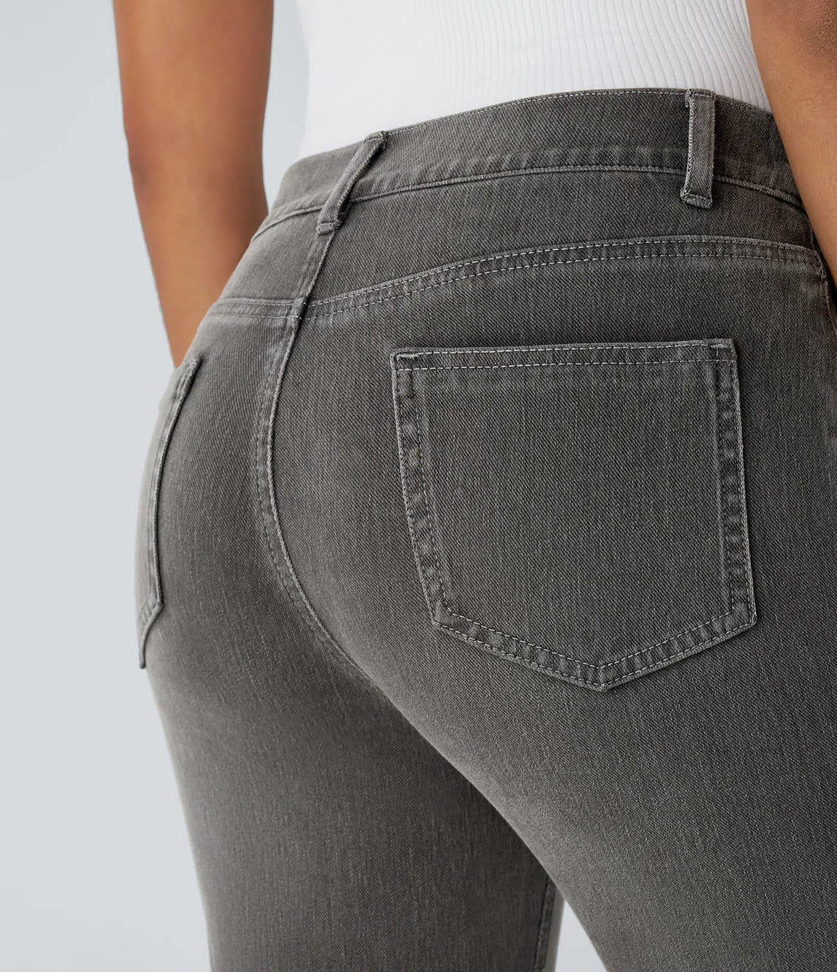 Karolína Elegant Pantaloni Elastici cu Talie Înaltă Confortabili