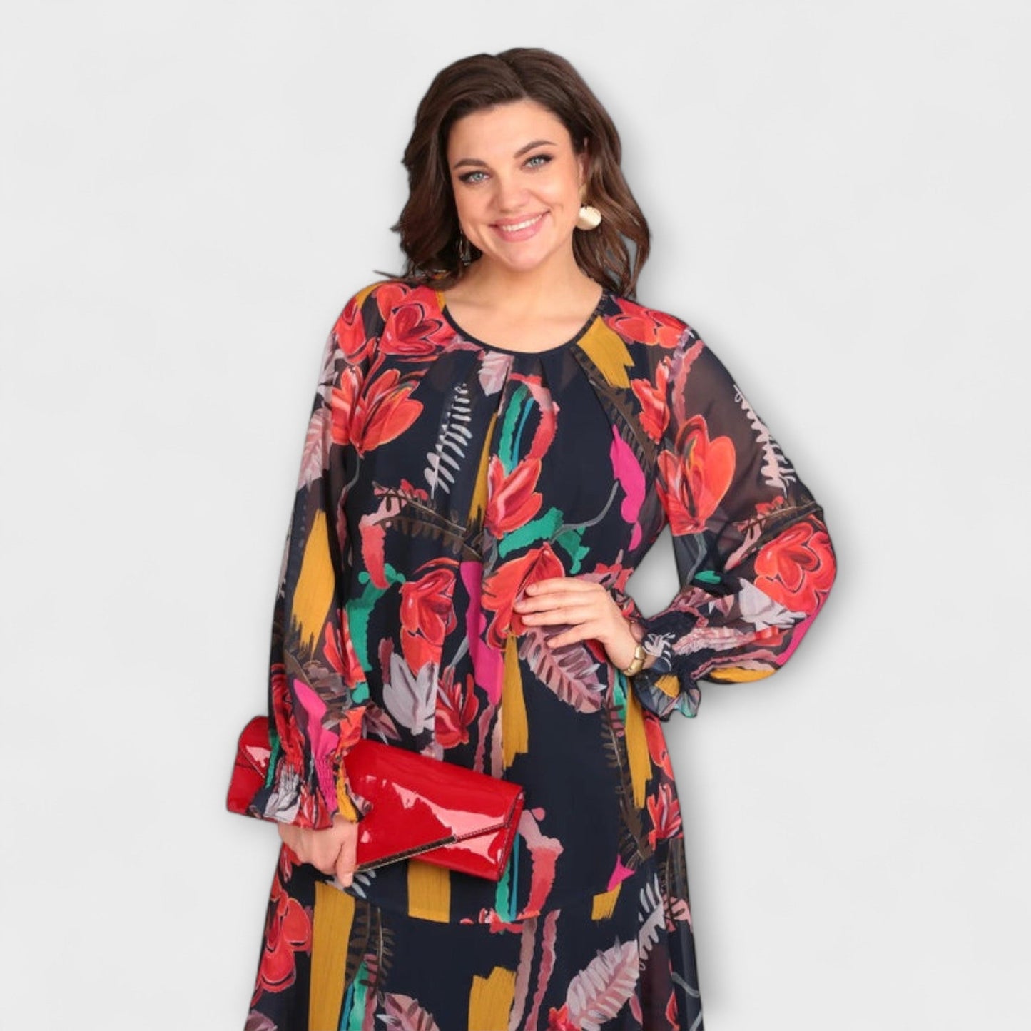 Rochie elegantă pentru plinuțe pentru maxim confort