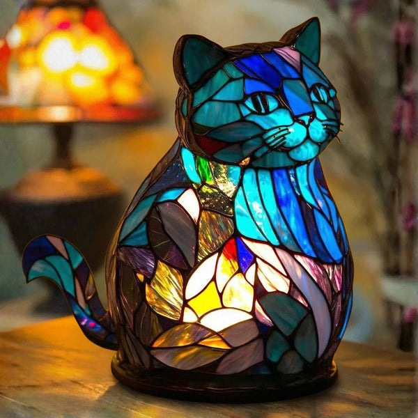 Lampă din Vitral