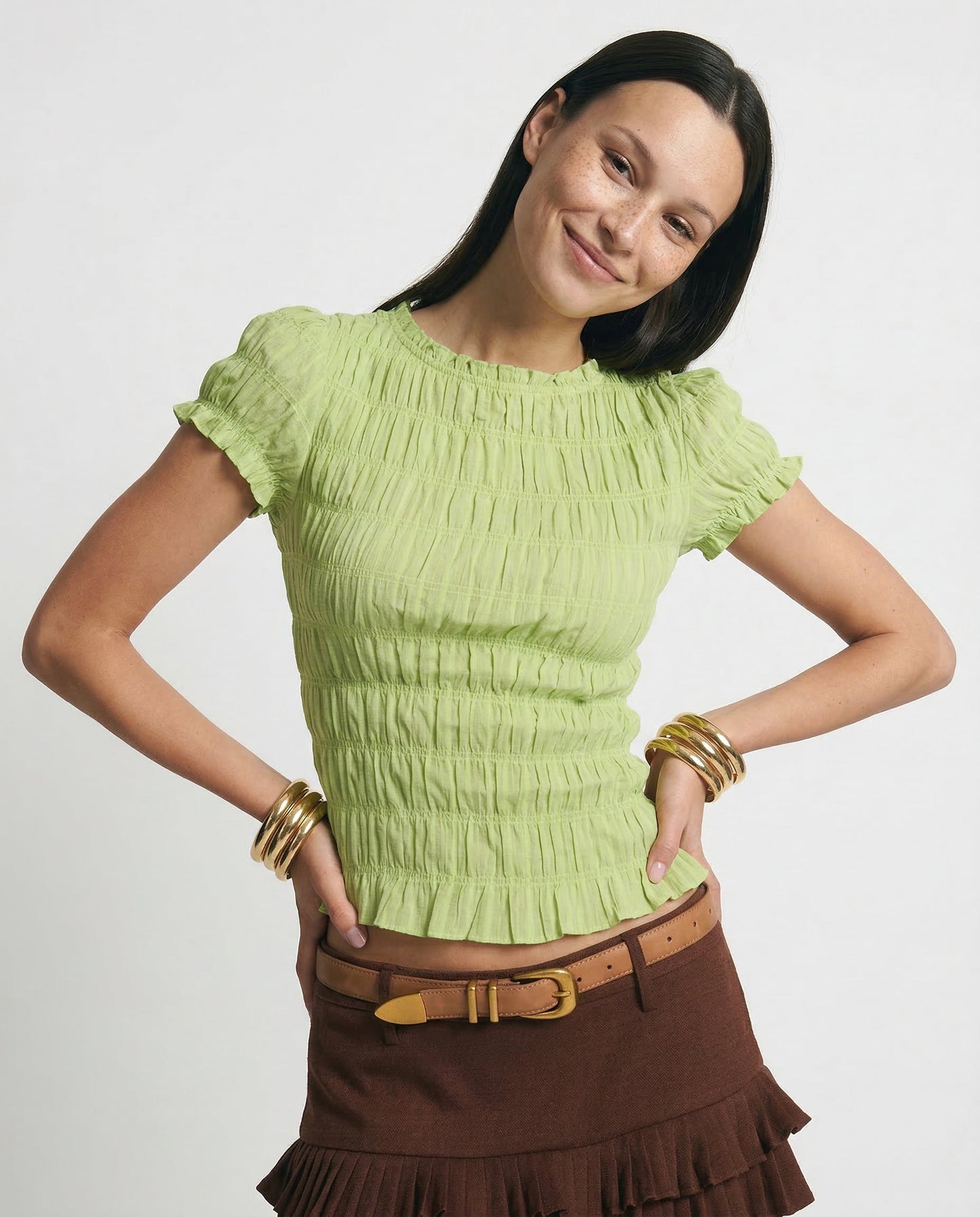 Top Ruffled Chloe Cilvaney