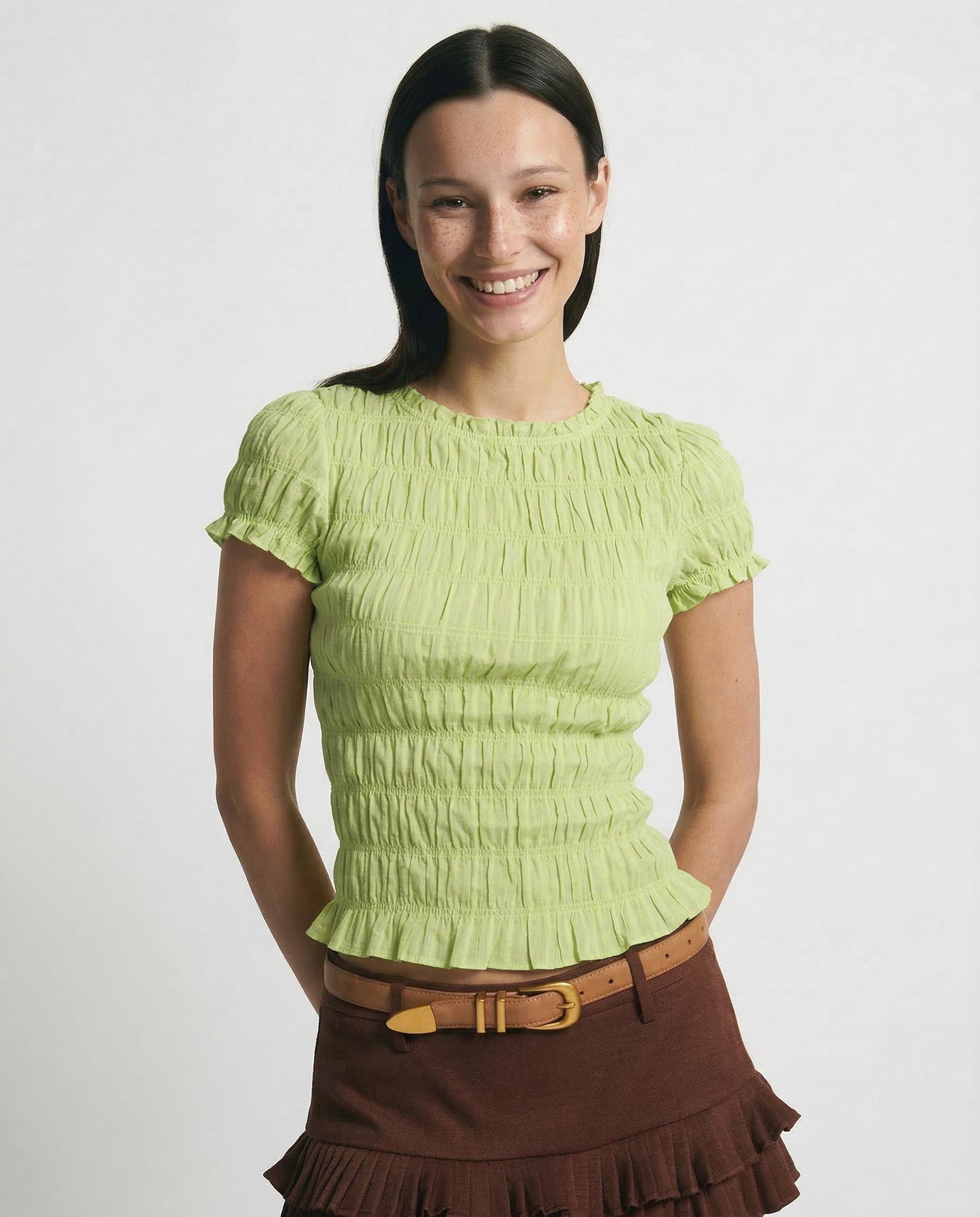 Top Ruffled Chloe Cilvaney