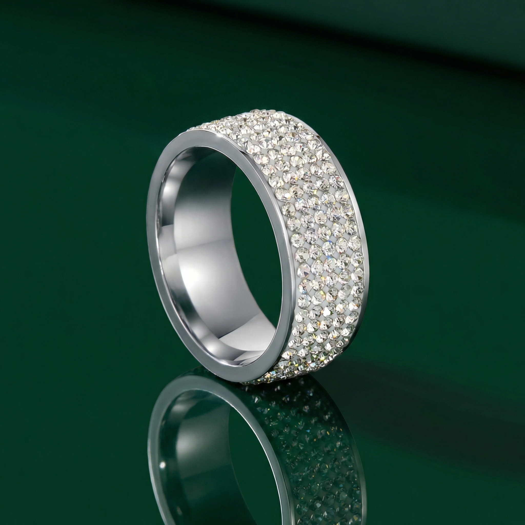 Inel Eternitate Stellar Pavé