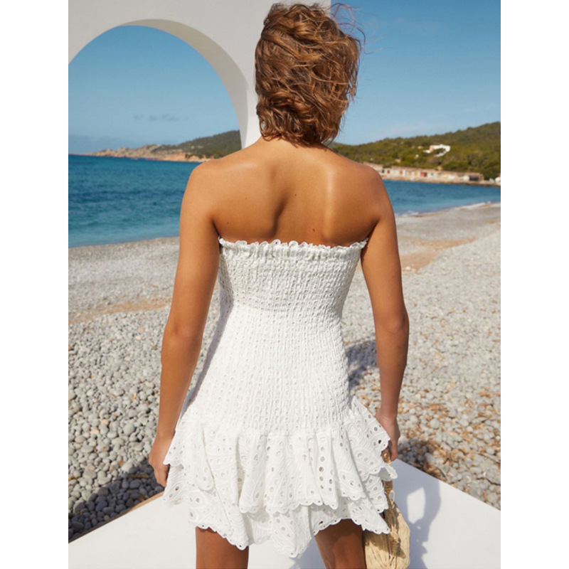 Rochie Mini fără Mâneci cu Făcută
