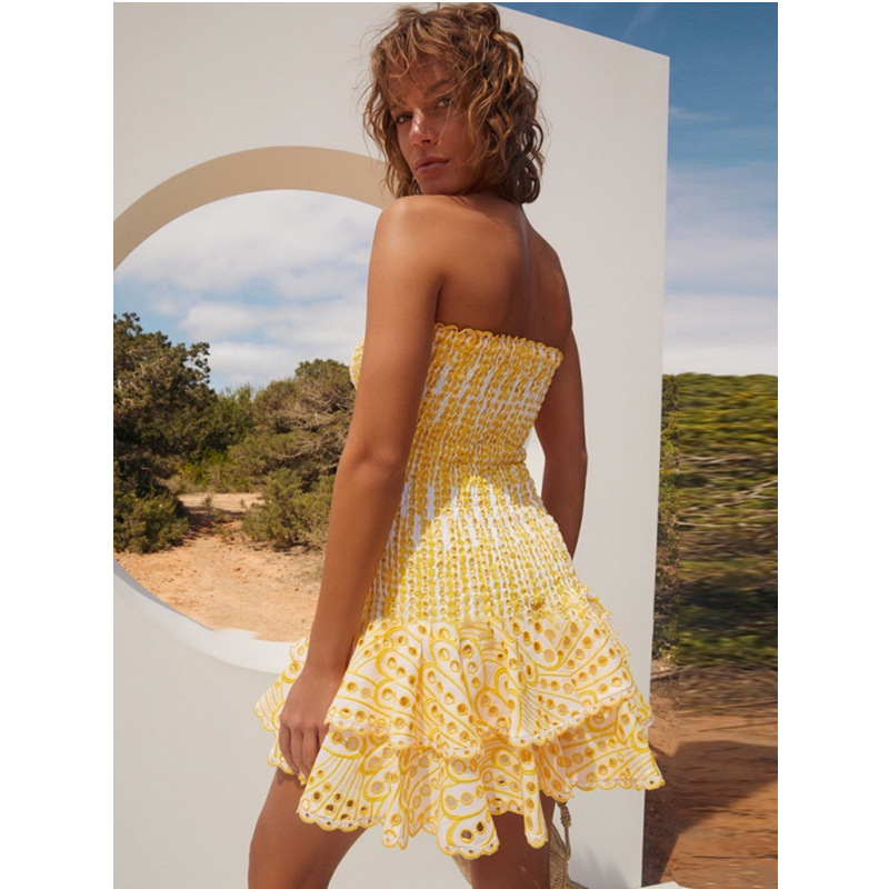Rochie Mini fără Mâneci cu Făcută