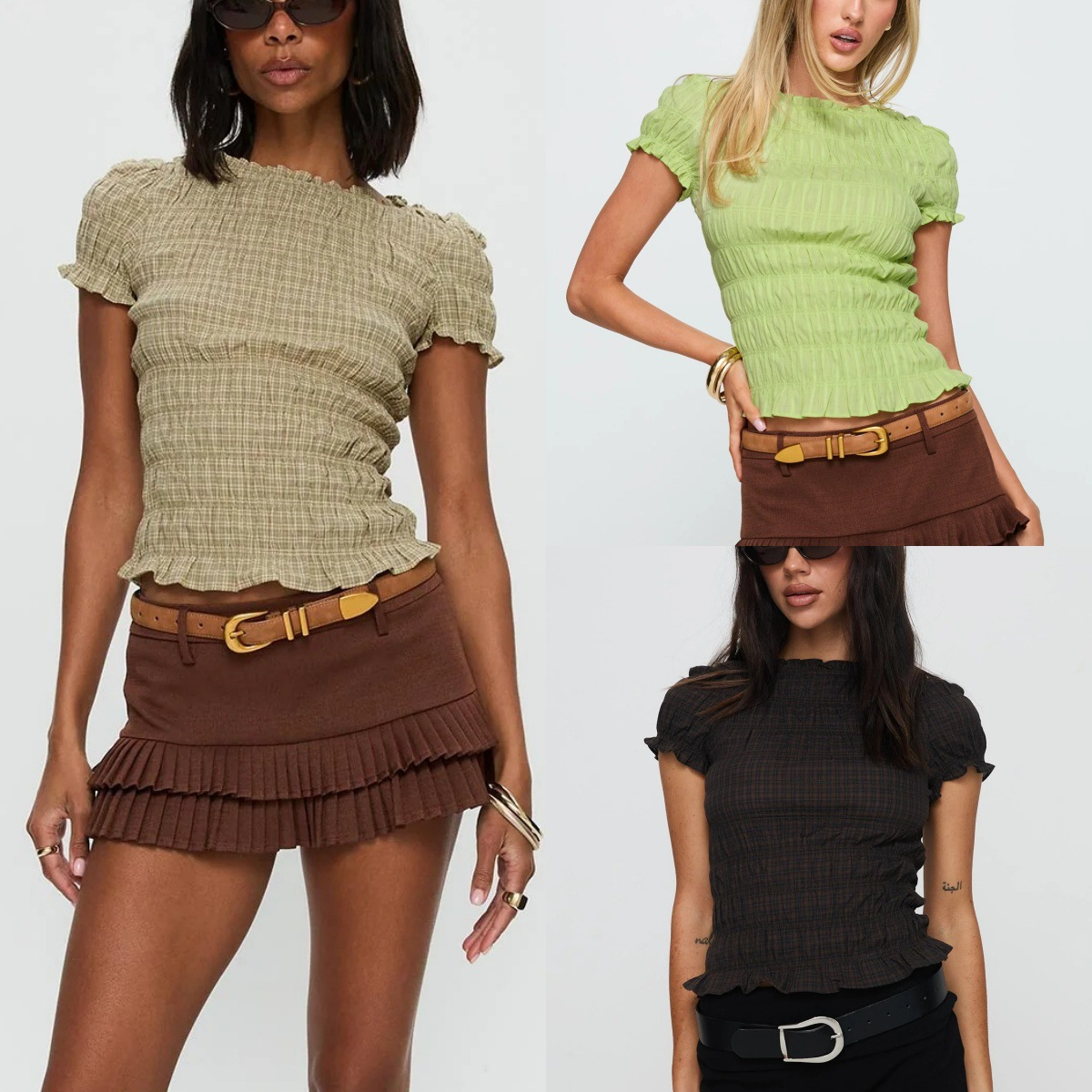 Top Ruffled Chloe Cilvaney