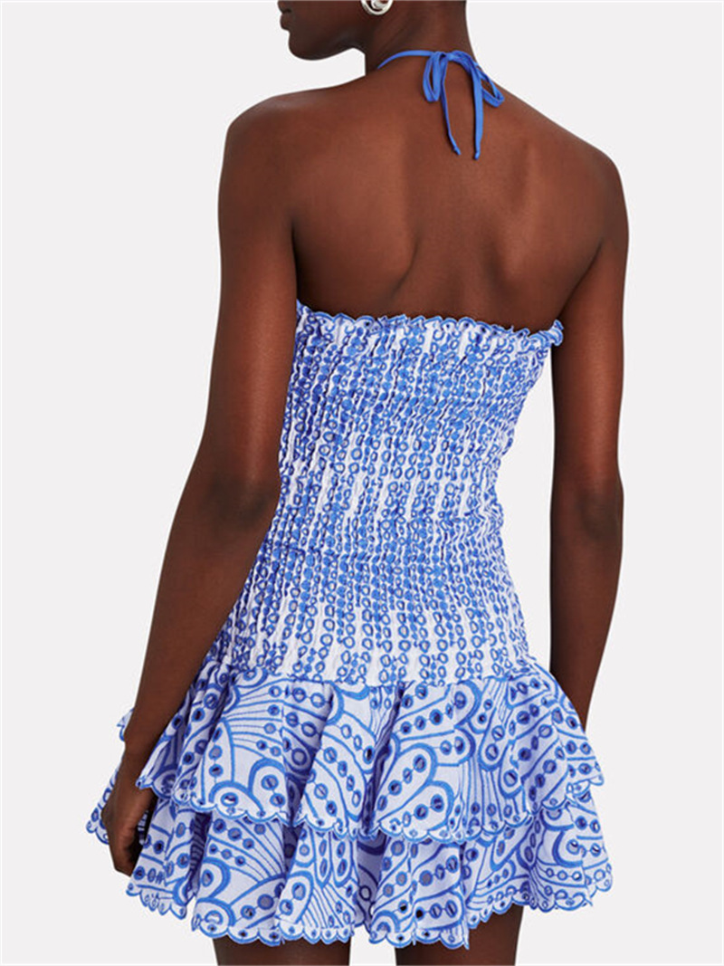 Rochie Mini fără Mâneci cu Făcută