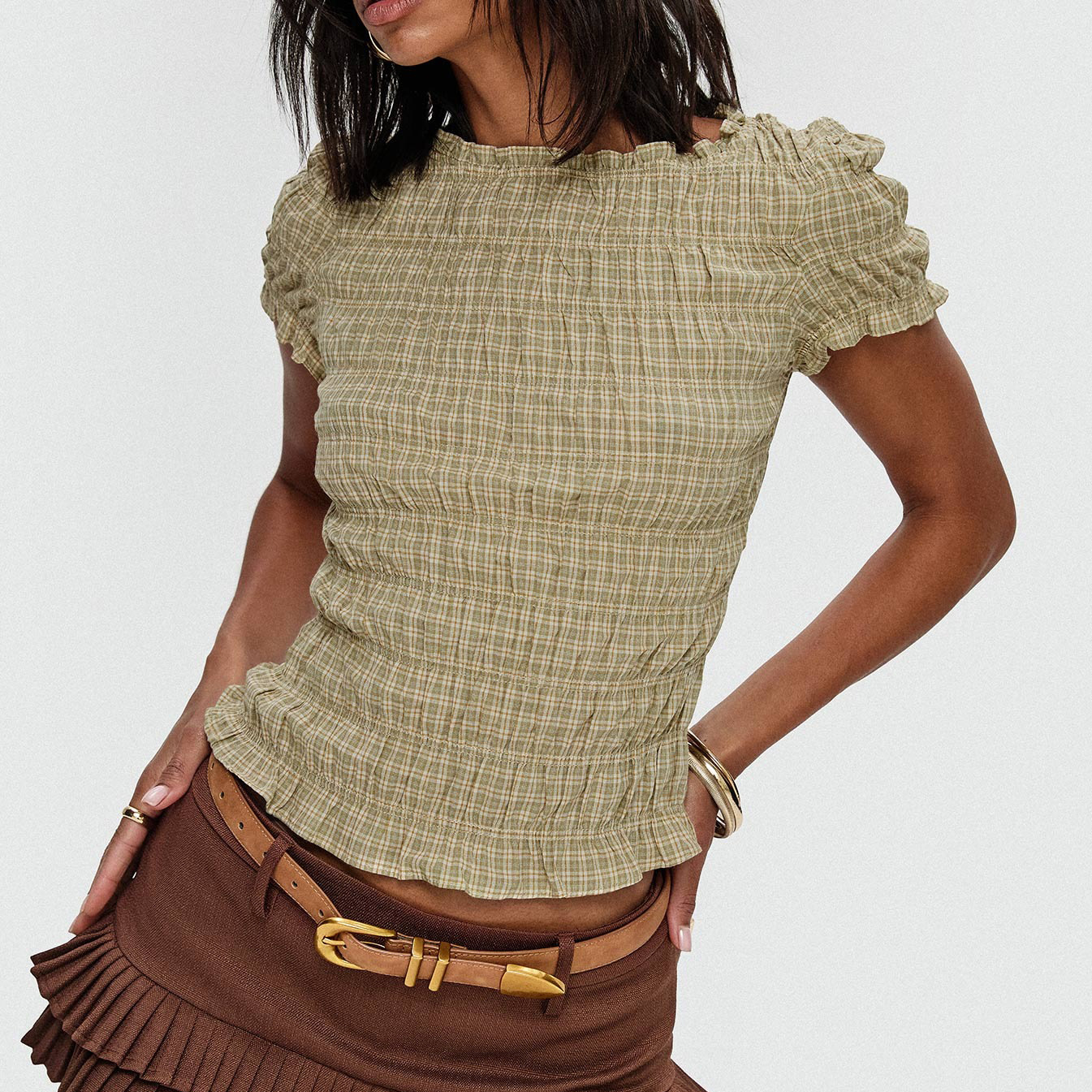 Top Ruffled Chloe Cilvaney