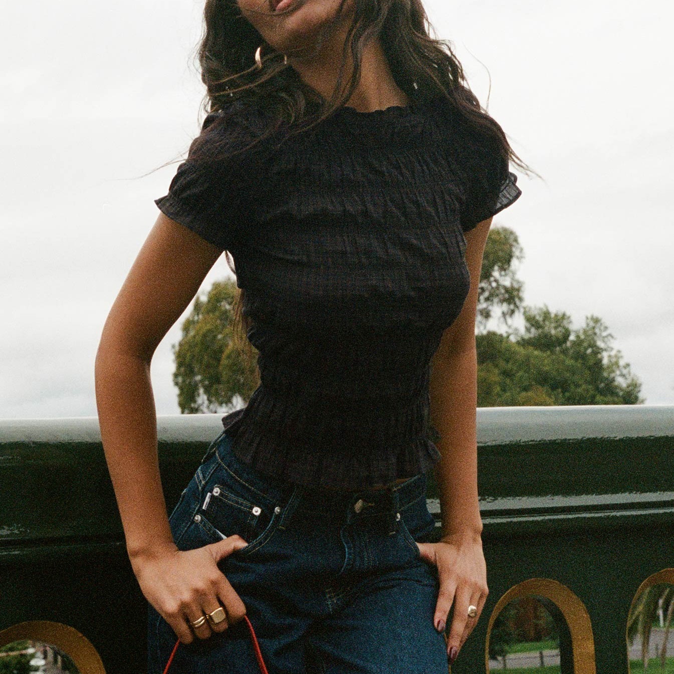 Top Ruffled Chloe Cilvaney