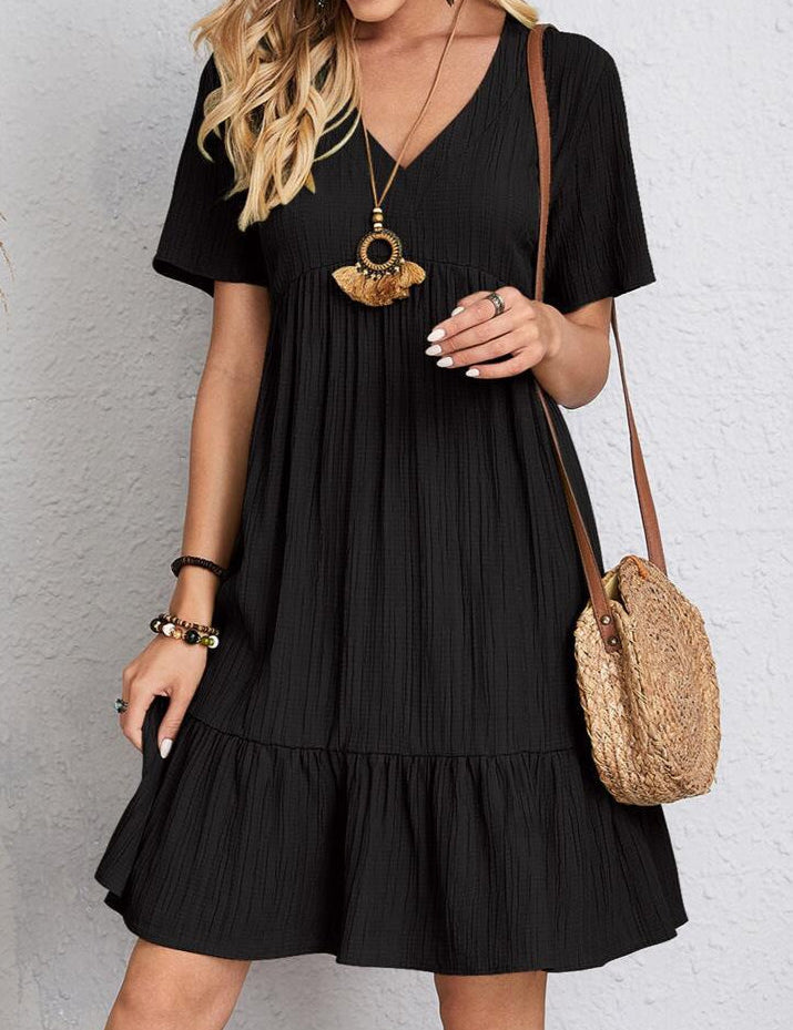 Enora - Rochie elegantă care pune în valoare burtica