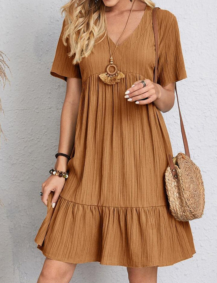Enora - Rochie elegantă care pune în valoare burtica
