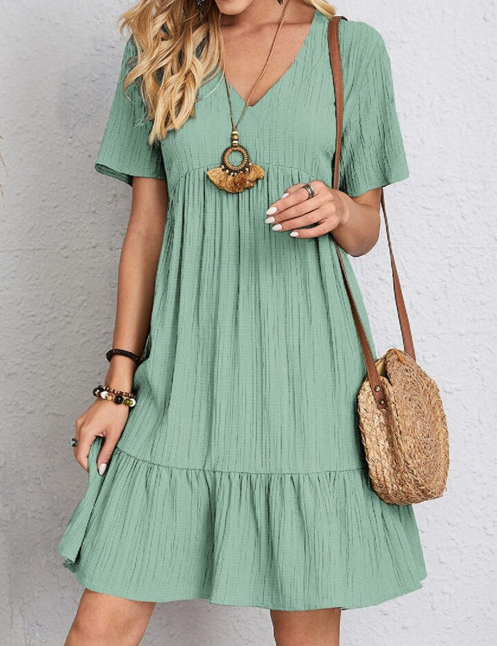 Enora - Rochie elegantă care pune în valoare burtica