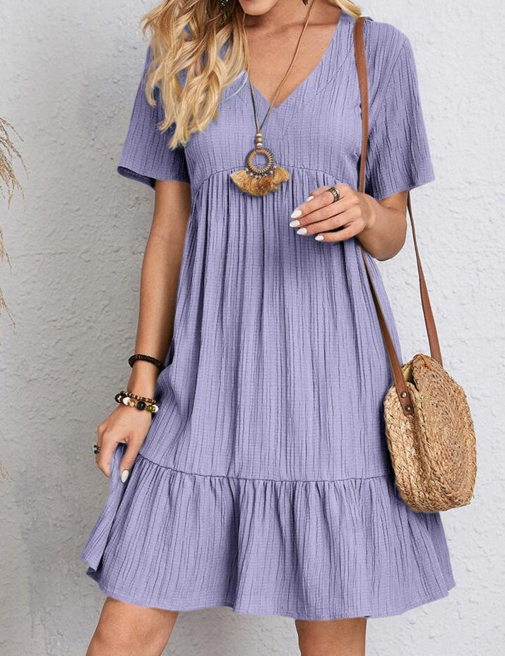 Enora - Rochie elegantă care pune în valoare burtica