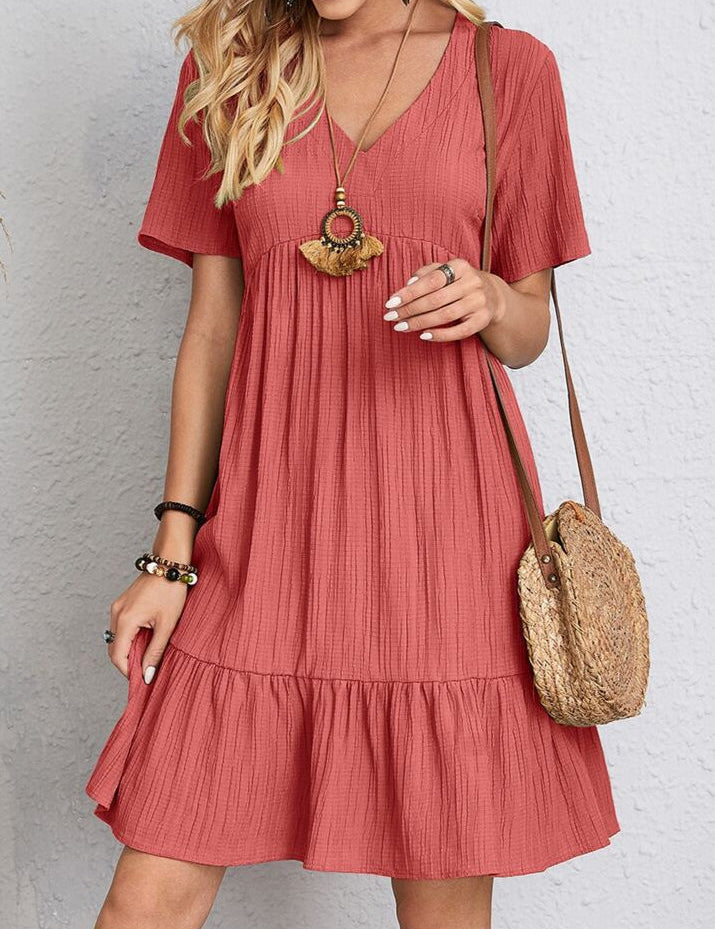 Enora - Rochie elegantă care pune în valoare burtica